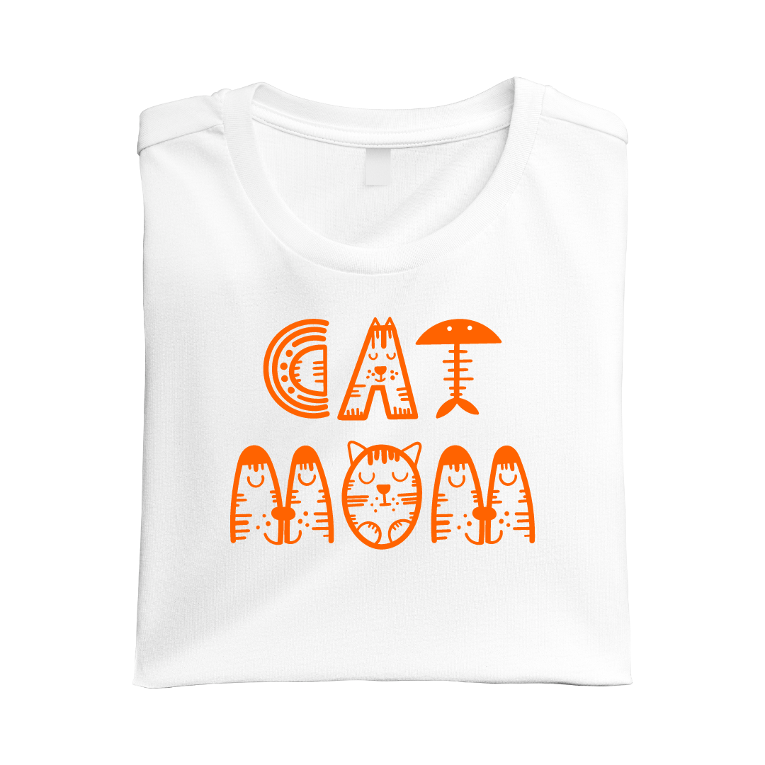 Cat Mom Graphic Top